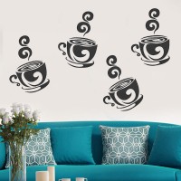 Removable Coffee Tea Cups Wall Stickers Art Decal Restaurant Cafe Kitchen Decor   282494522238
